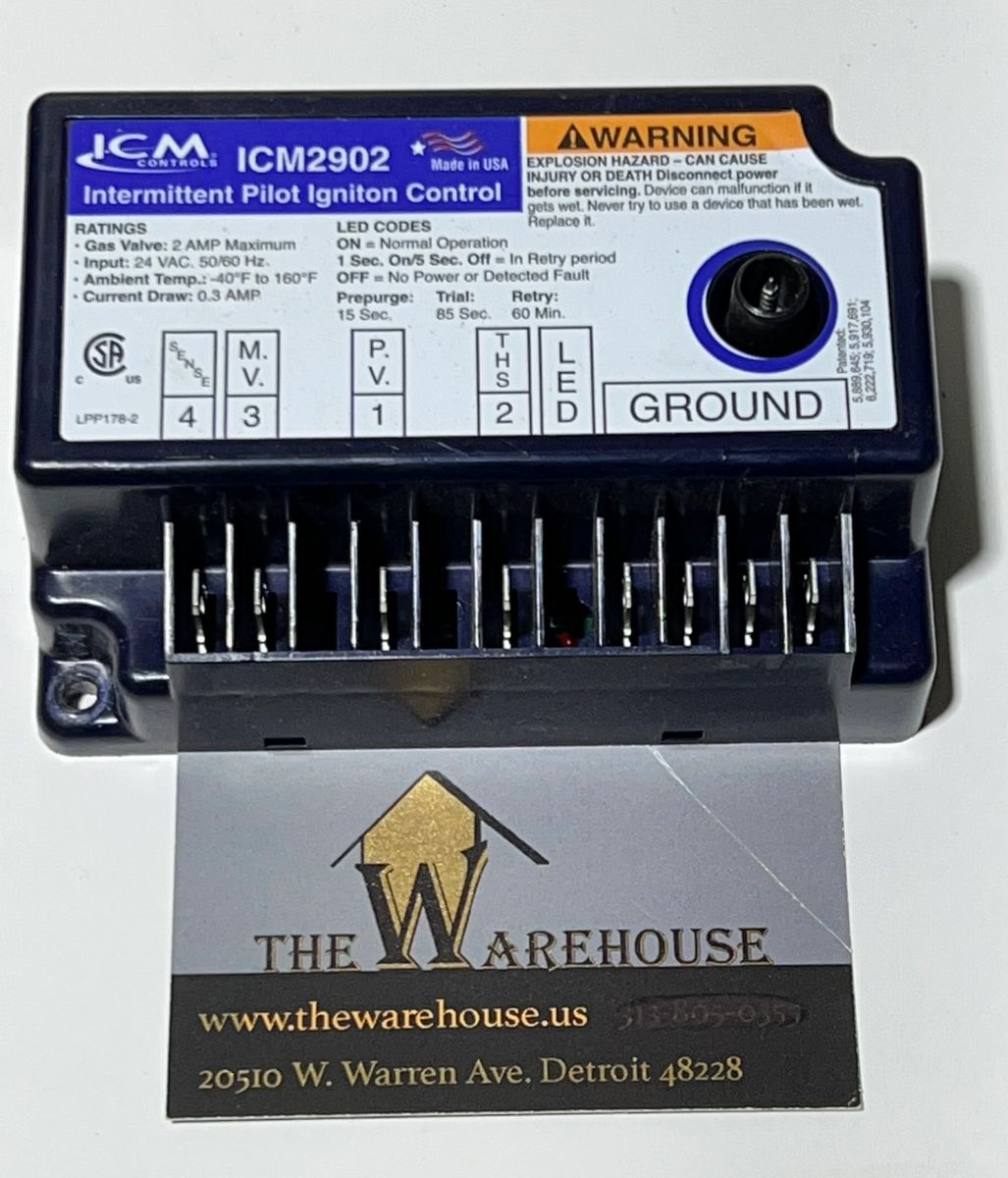 ICM IPI GAS IGNITION CONTROL (REPLACES LENNOX 30W33/JCI G776RGD14