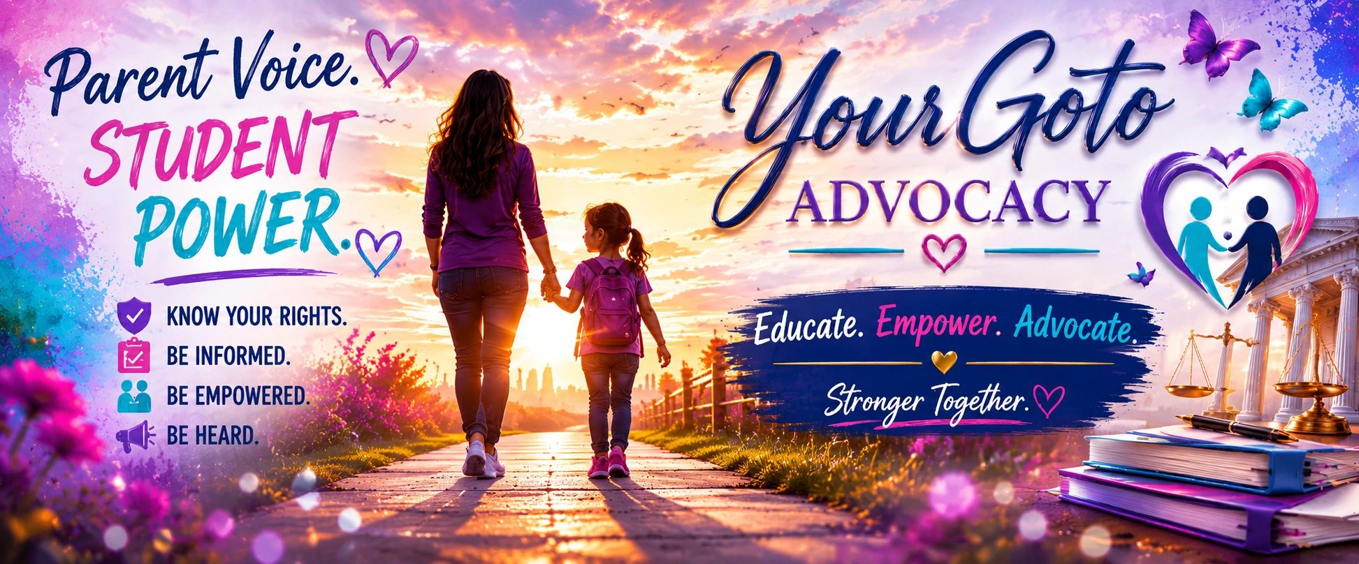 Parent advocate supporting students and families through IEP, 504, educational planning