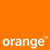 Orange logo with trademark symbol on an orange background.