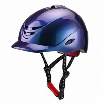 Blue Riding Helmet