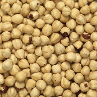 Description: Produced from hazelnut inshell, by cracking and removing the kernel from the shell, siz