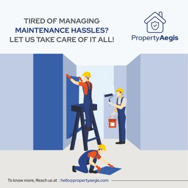 PropertyAegis offers maintenance hassle management services.