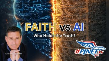 man with title, Faith versus AI: Who Holds the Truth?