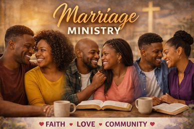 Happy couples in a marriage ministry sharing faith, love, and community.