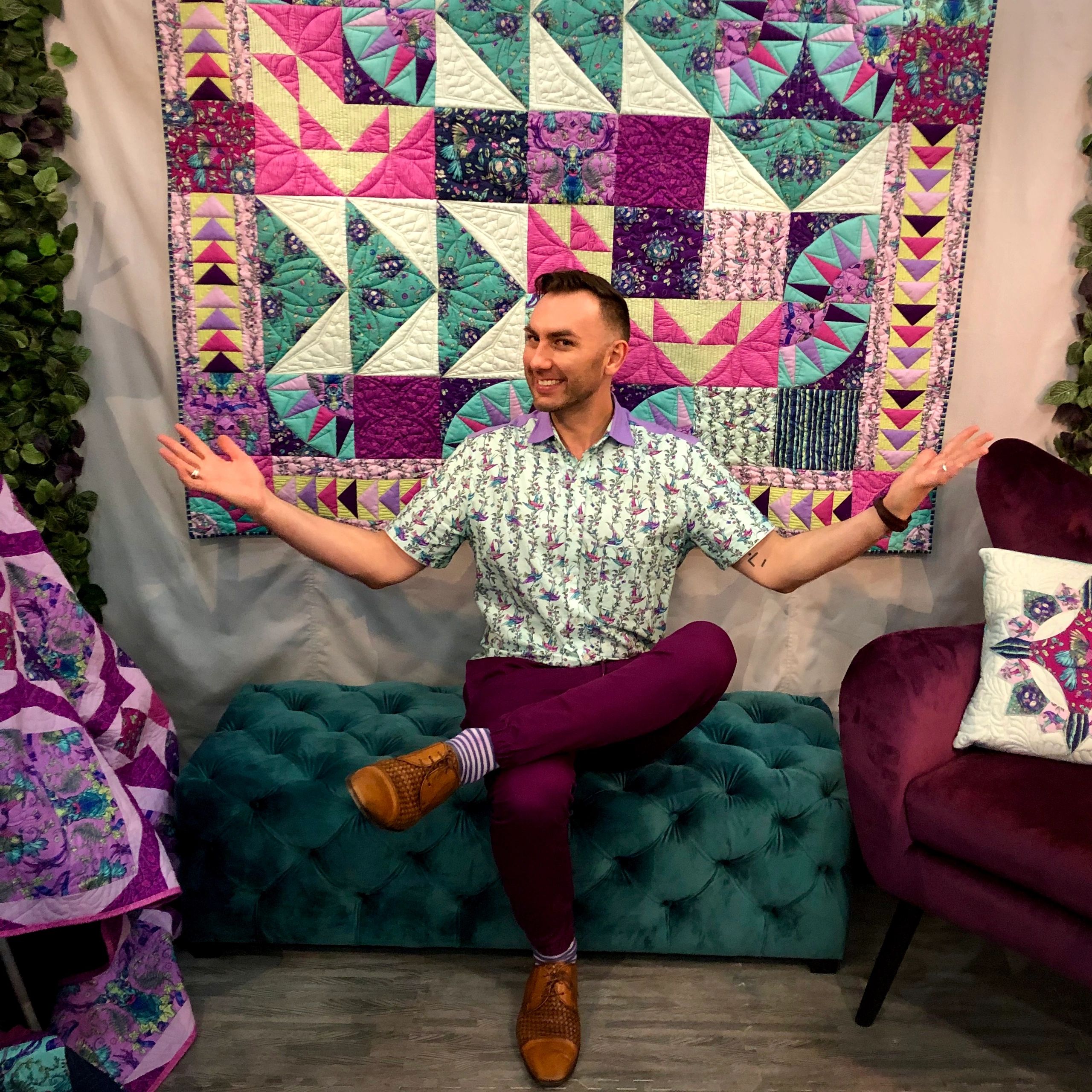 Stag and Thistle Launch at Fall International Quilt Market