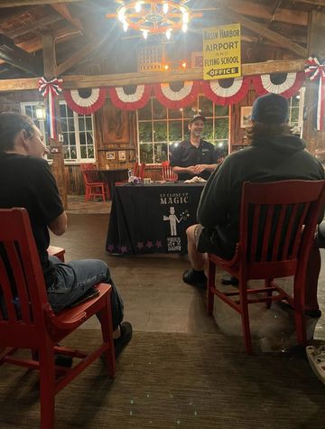 Vermont Parlor magic by Billy Jamez 