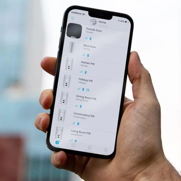 Ajax Alarm system phone app