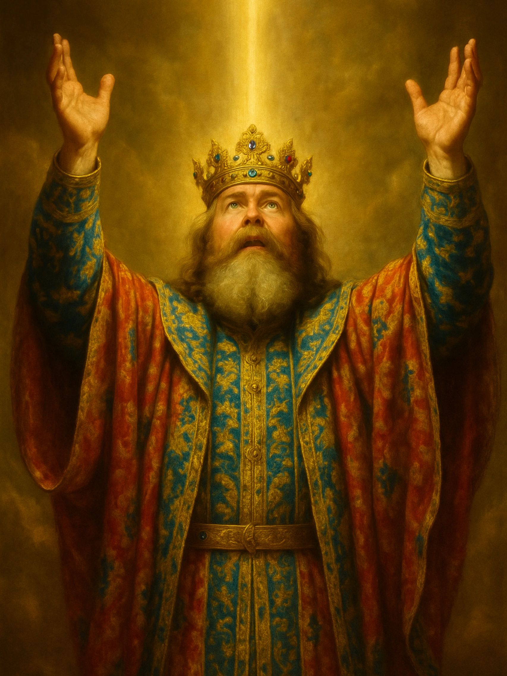 Give your faith to God and receive his Divine Wisdom....