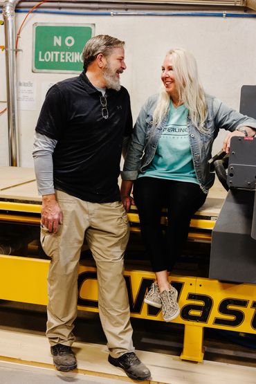 Our CNC has a 5'x10' bed to handle even large projects. 
