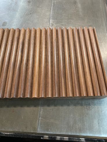 Custom panels cut on the CNC 