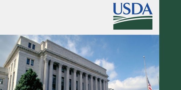 USDA report cover featuring the USDA headquarters building.