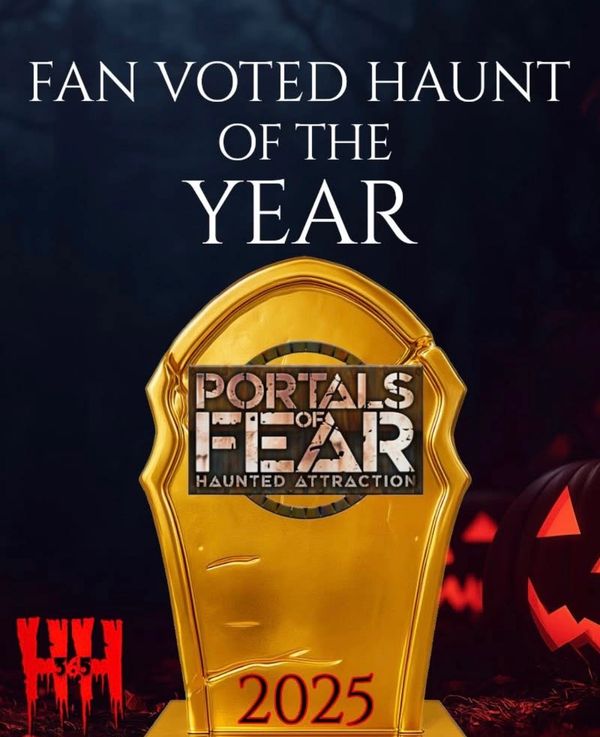 Fan Voted Haunt of the Year given by Halloween Haunts 365