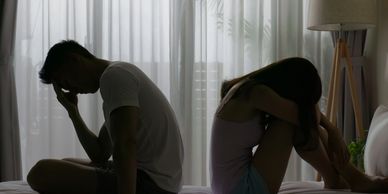 Arguments are never resolved, going around in circles, does your partner always start an argument?