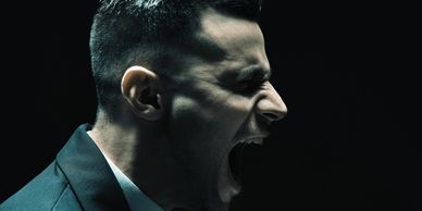My partner screams and shouts without warning. Rages that scare me, Angry all the time, Mad at me.