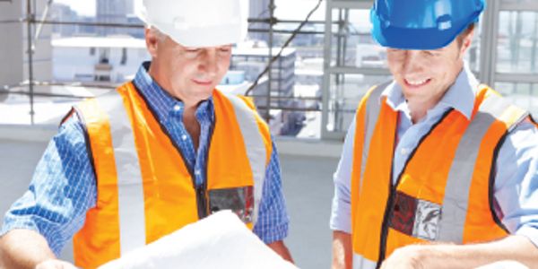 A civil engineer near me provides construction drawings to a Contractor.