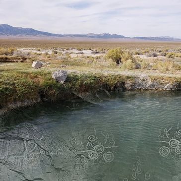 Western Shoshone Traditional Hot Springs and Messages from Toquima Cave 