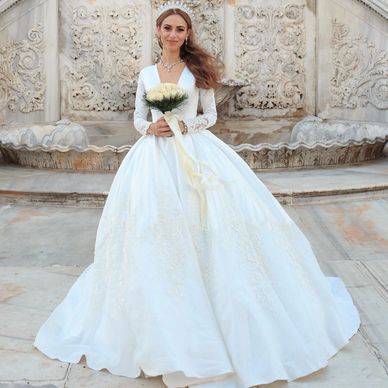 sachin and babi light blue dress 30 Best Summer Wedding Guest Dresses for 2024 main image 0