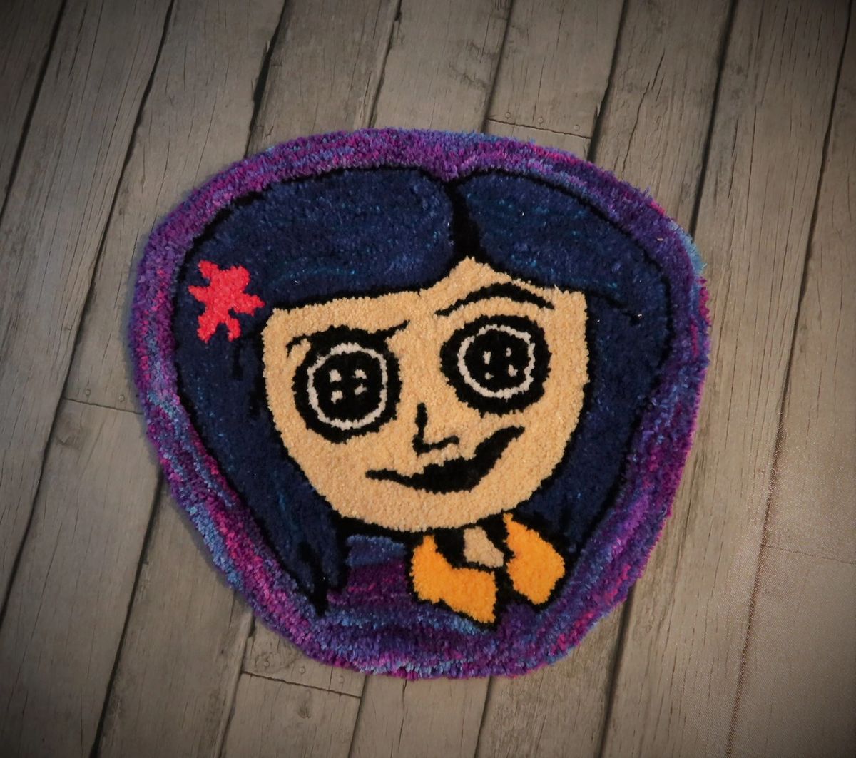 Coraline Buttons Rug
