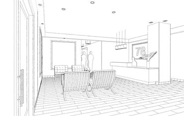 3D Rendering, Concept Sketch View, Interior Rendering, Computer Generated Image, Design Presentation