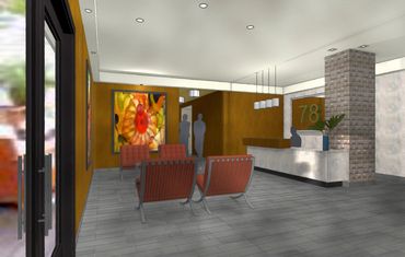 Water Color Presentation, 3D Rendering, Design Presentation, Computer Generated Image, Interiors 