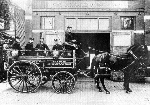 Chicago Fire Insurance Patrol,Chicago fire patrol,fire patrol,history of the chicago fire insurance