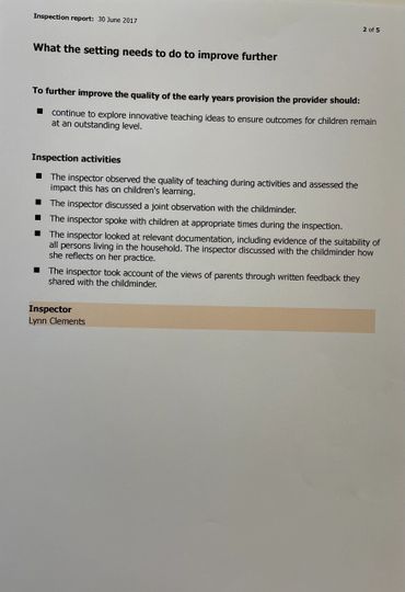 Childcare qualifications for Happy Kids Childminding service 