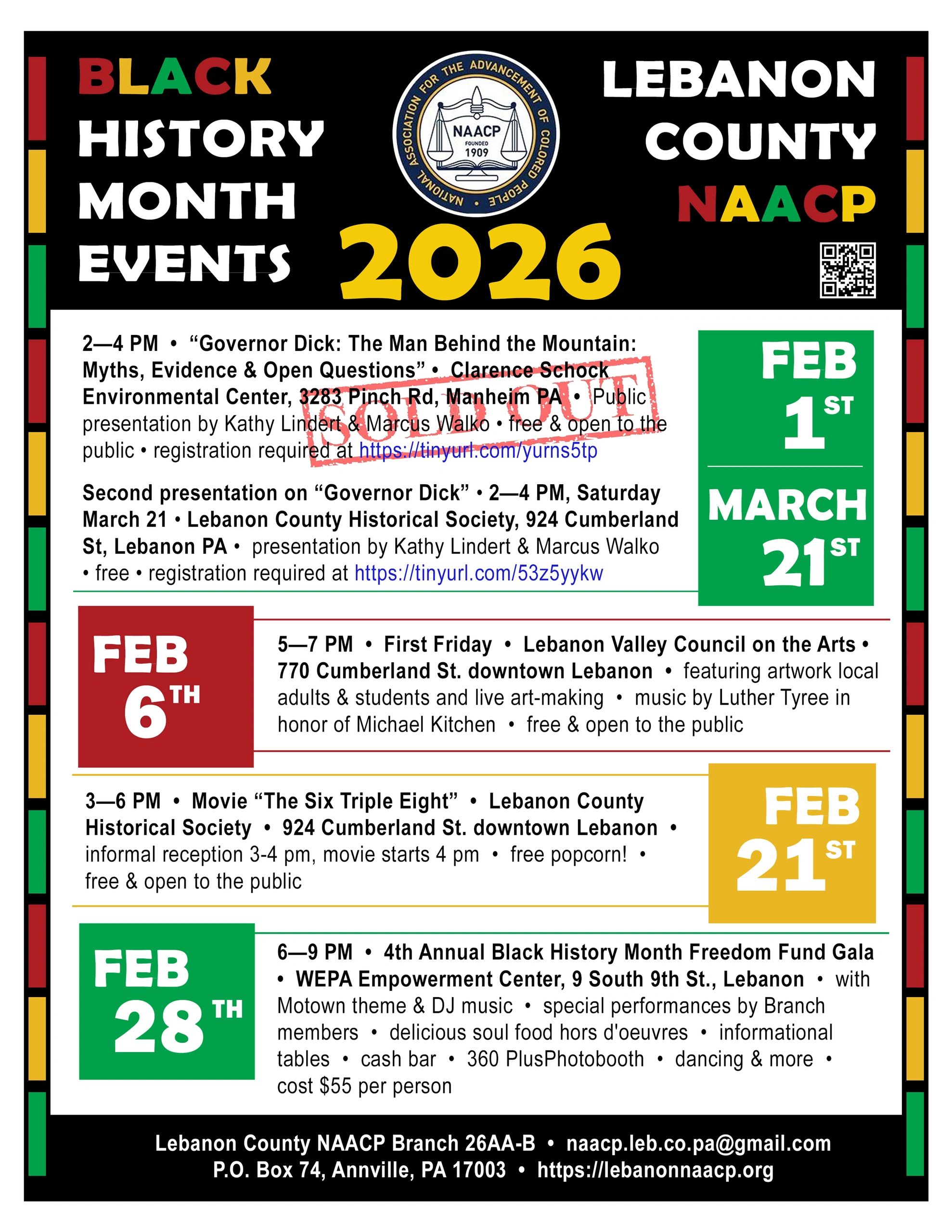 2026 Black History Month Events
