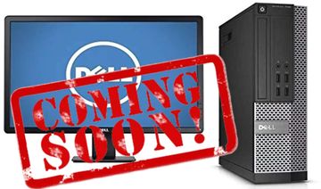 Dell desktop computer with monitor and tower.