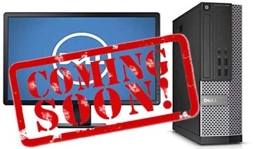 Dell desktop computer with monitor and tower.