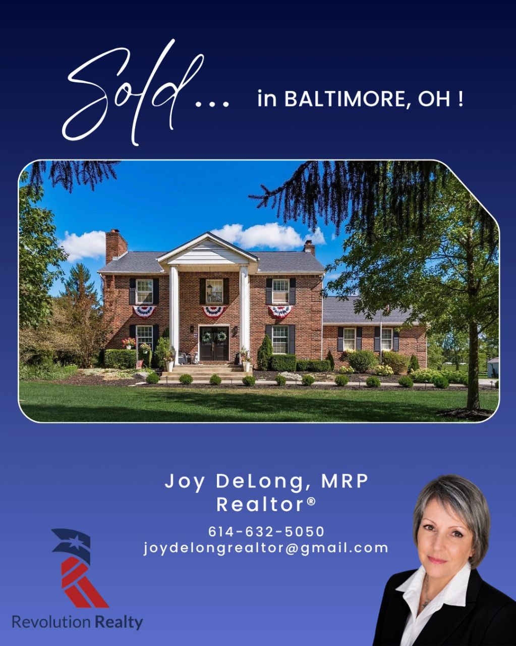 Sold home in Baltimore, OH by Joy DeLong, Realtor.