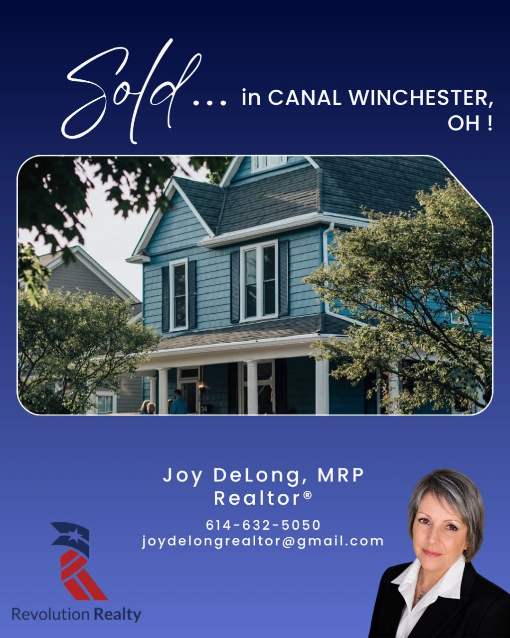 Sold home in Canal Winchester, OH by Joy DeLong, Realtor.