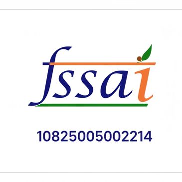 We are a registered and compliant food business, certified under the FSSAI