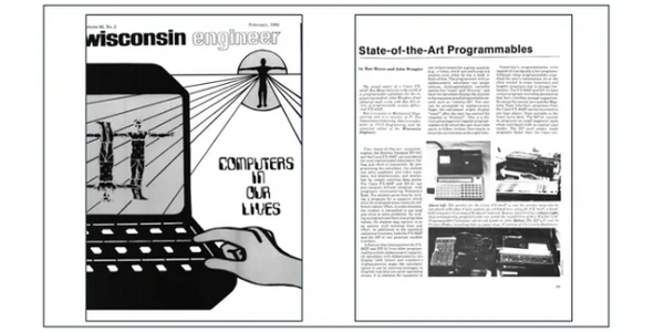 The Wisconsin Engineer campus engineering magazine.