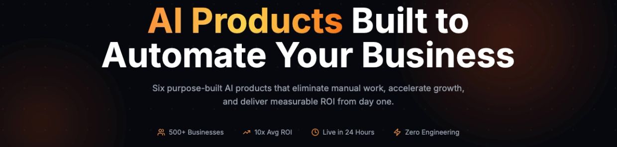 AI products to automate and grow your business efficiently.
