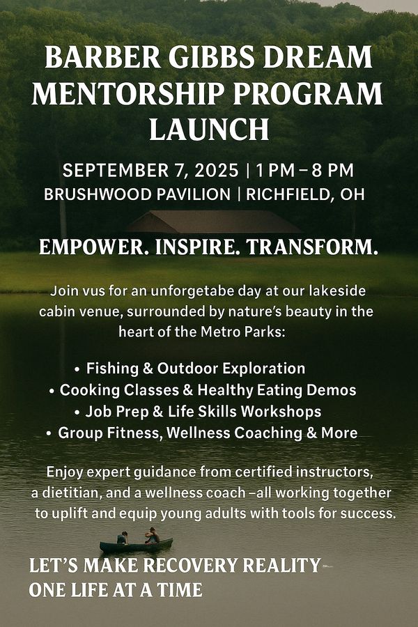 Barber Gibbs Dream Mentorship Launch 