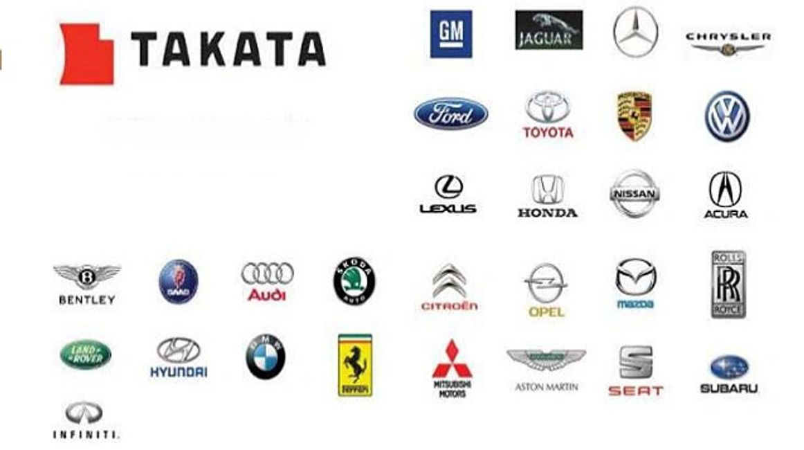 All Brands Of Vehicles Affected By the Takata Airbag Recall