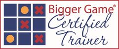 Certified Bigger Game Trainer badge