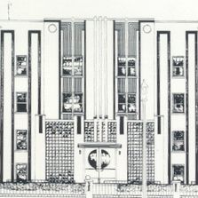 24 N. Goodman Drawing of Building