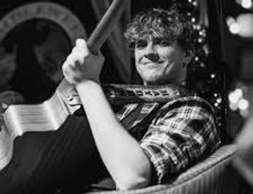 Hayden Graber playing guitar