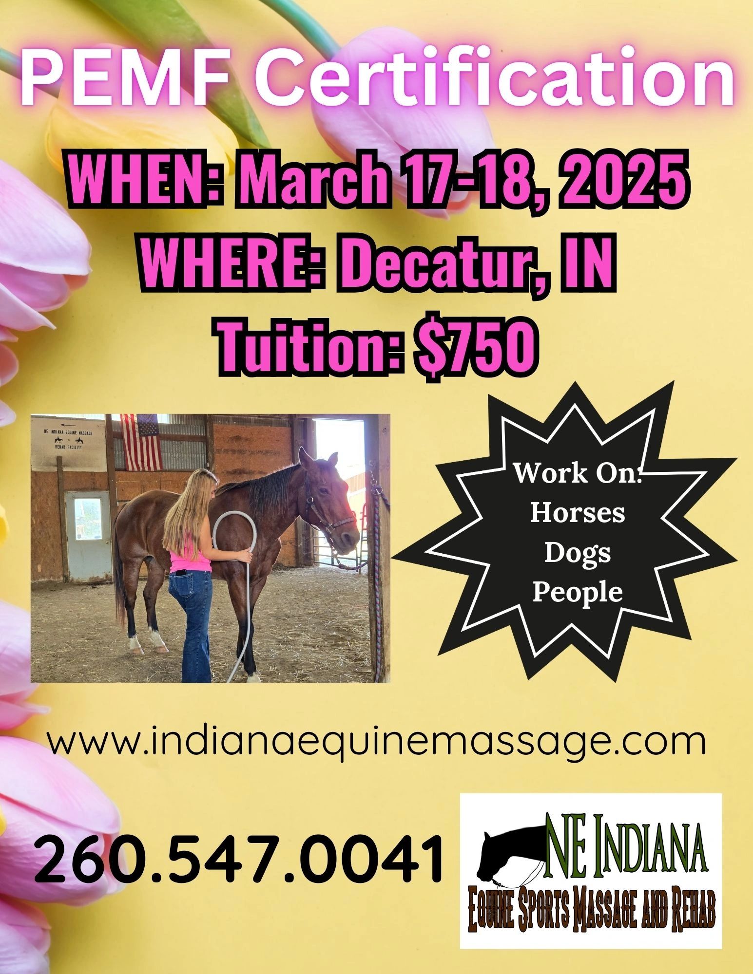 March PEMF Certification