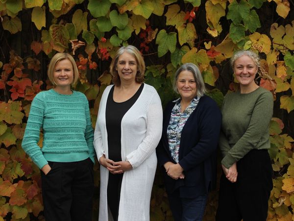 An image of the four advisory teachers from Somerset Autism and Communication Team