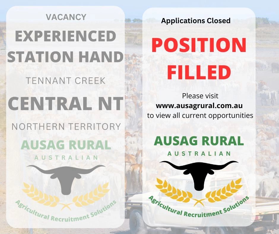 Experienced Station Hand, CENTRAL NT