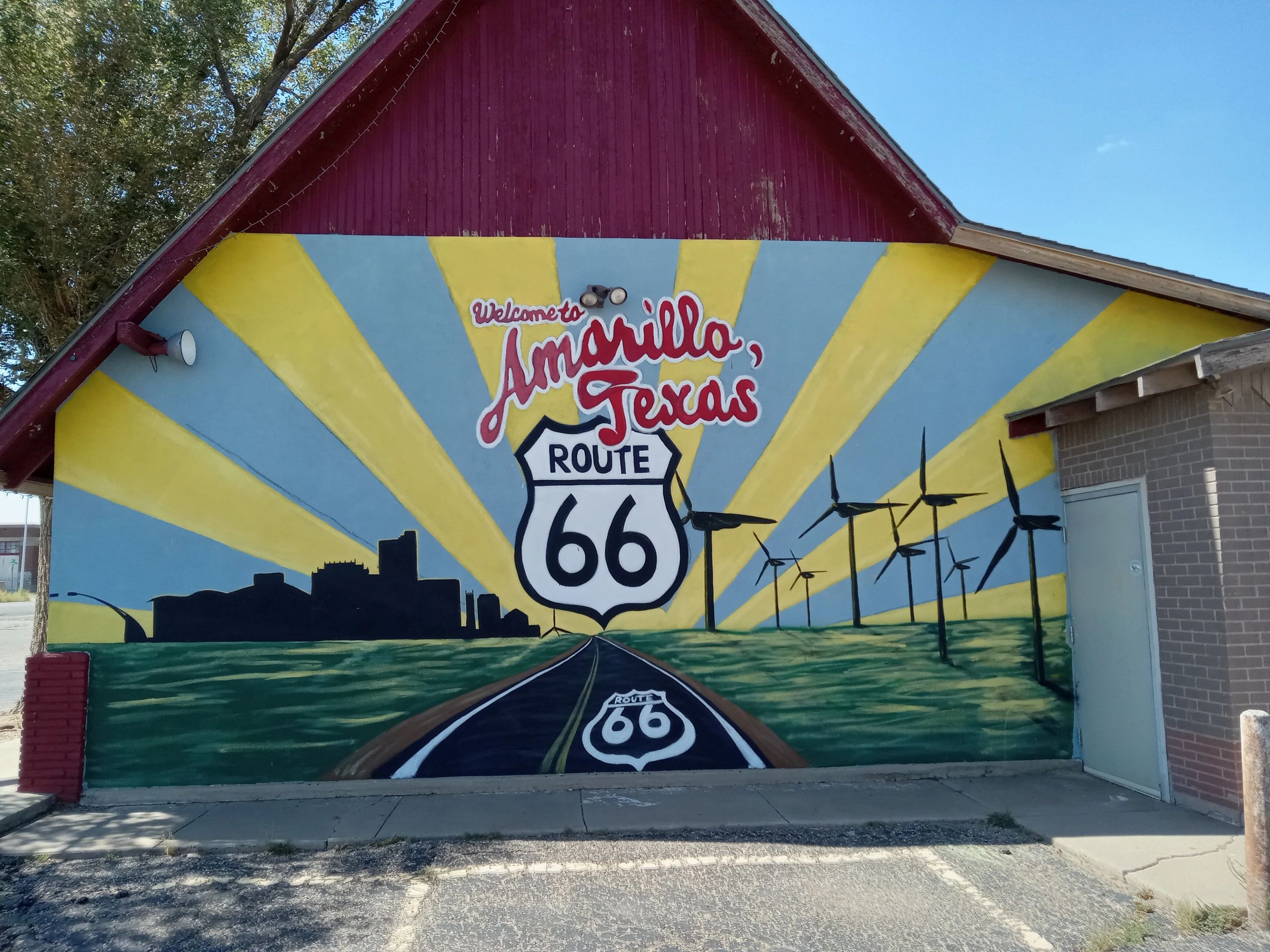 Get your KICKS at the Texas Visitor Center on Rt. 66 in Amarillo