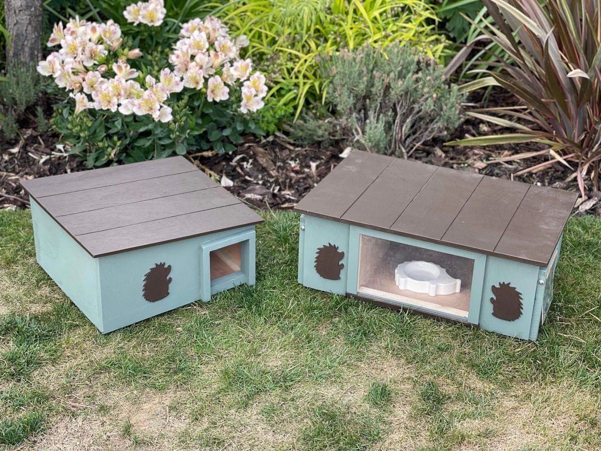 Hedgehog Houses and Feeding Stations