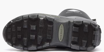 Black boot sole with deep treads for rugged grip. Men's Arctic Sport Tall