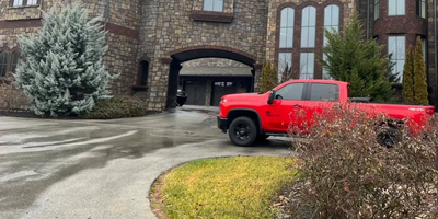 This is a house that removed the efflorescence from in Knoxville, Tn. 