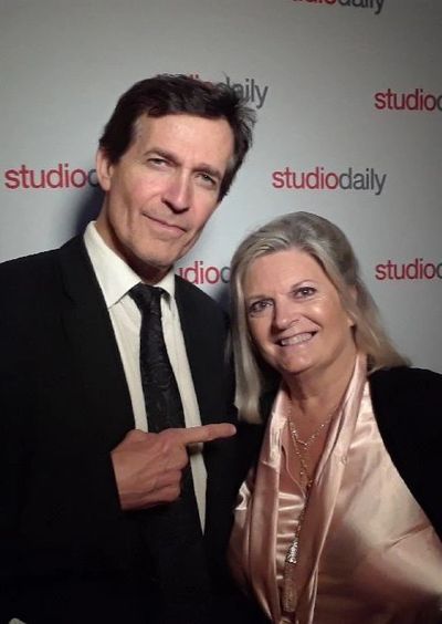 StudioDaily Award Ceremony for Exceptional Women with actor Pierre du Lat