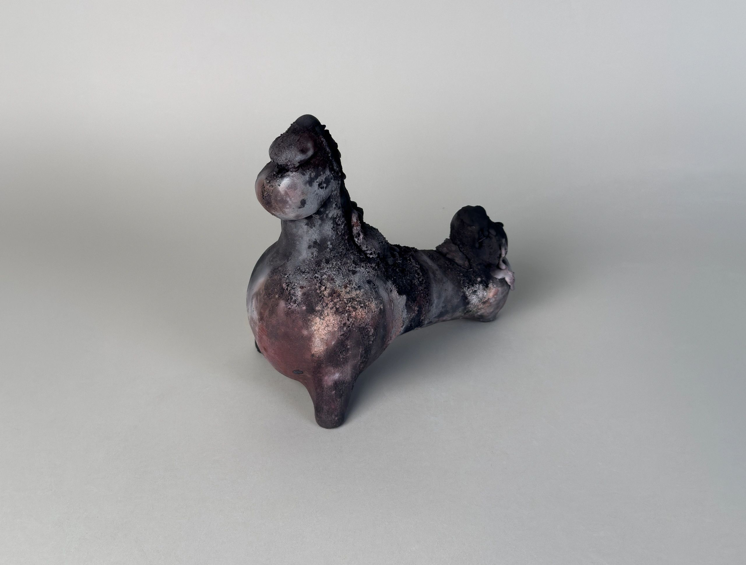 Fig. 5, Carra Flood, Syncope, 2025 | Stoneware, oxides, soil
