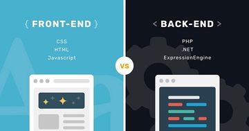 FRONT END AD BACK END