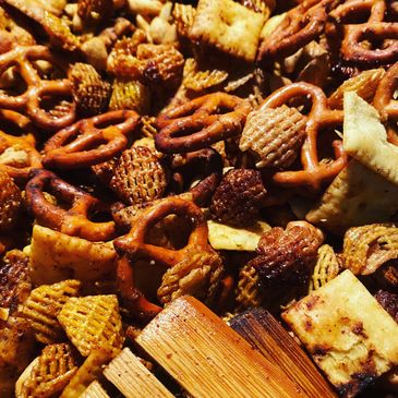 Our smokey snack mix started it all!
